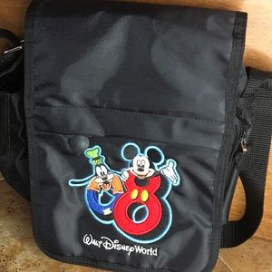 Walt Disney world Mickey & Goofy on small bag